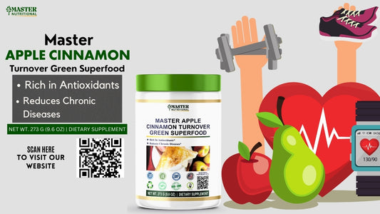 Master Apple Cinnamon Turnover Green Superfood: Harnessing the Antioxidant Power of Organic Apple Cinnamon