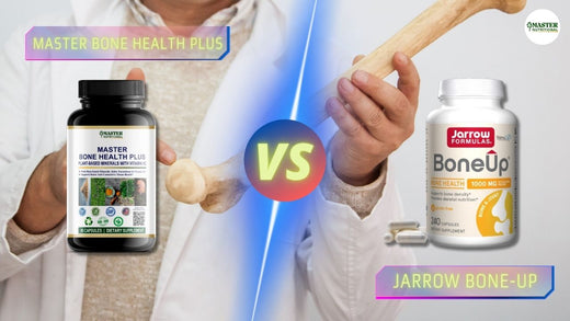 Master Bone Health Plus vs Jarrow BoneUp: Which Bone Health Supplement is Better?