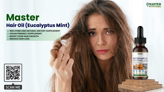 Nourish, Strengthen, and Beautify Your Hair with Master Hair Oil (Eucalyptus Mint)