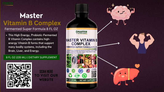 Latest Review of Master Nutritional's Master Vitamin B Complex Fermented Super Formula