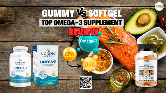 Nordic Fish Oil vs. Master Omega-3 Gummies Head to Head Comparison Review