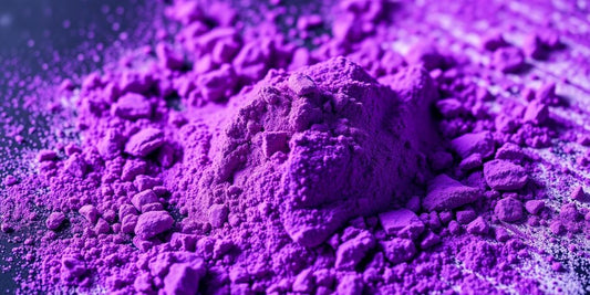 Grape flavored pre-workout powder with energetic splashes.