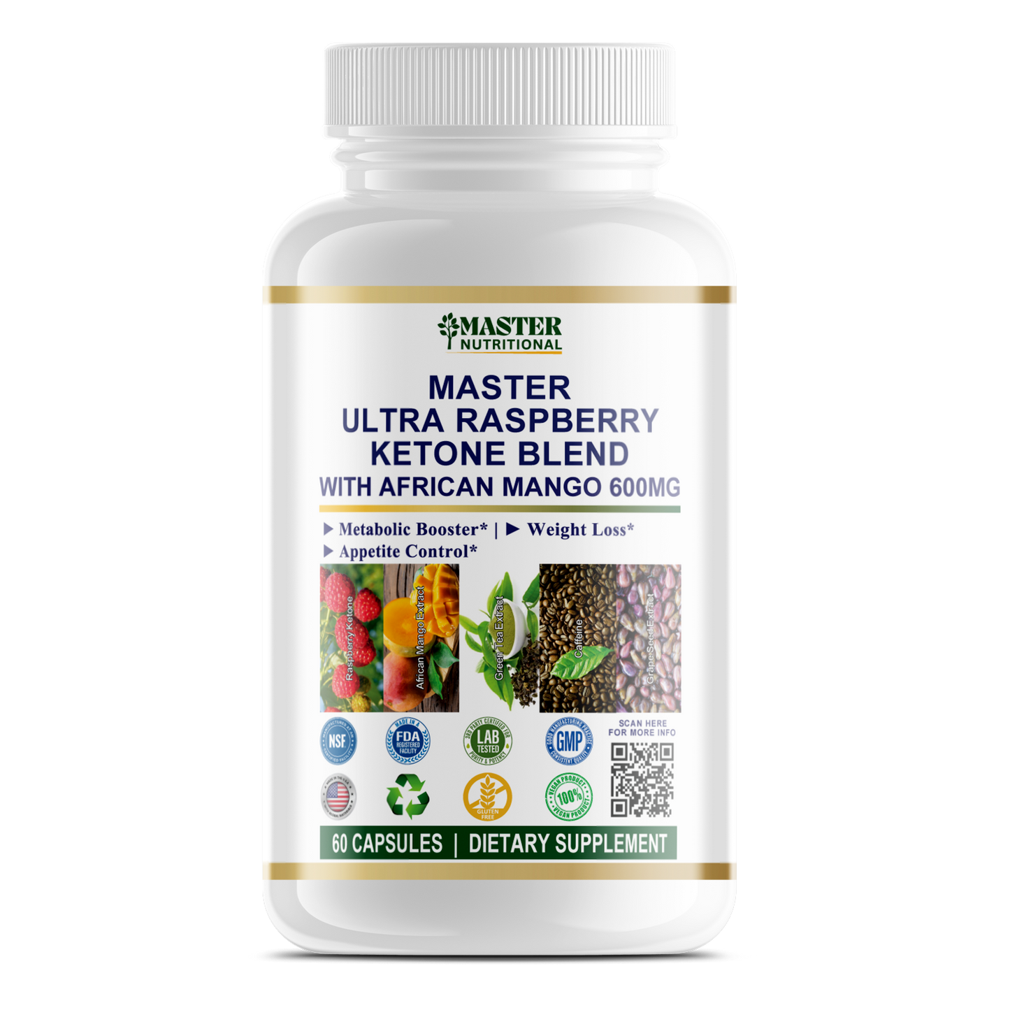 Master Ultra Raspberry Ketones Blend: Approach to Weight Management