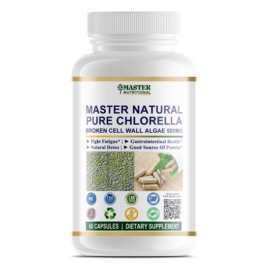 Master Natural Pure Chlorella (Detox Formula) - Experience a Health Renaissance