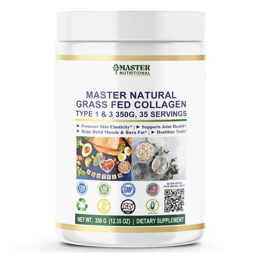 Master Natural Grass Fed Collagen: Embrace a Natural Path to Beauty, Wellness, and Vitality