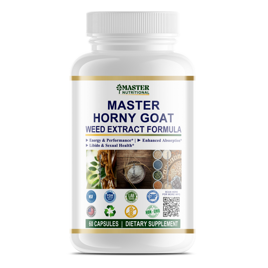 Master Horny Goat Weed Blend: A Must-Have Supplement for Boosting Libido and Mood
