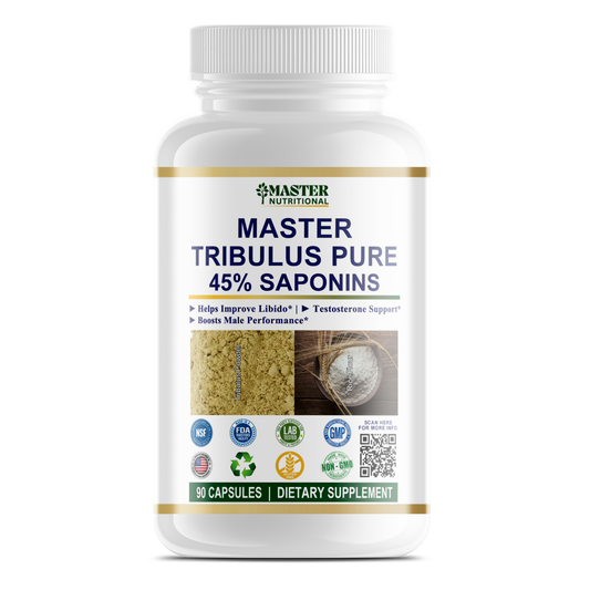 Master Tribulus Pure - Feel the Positive Effects on Testosterone Levels, Sexual and Heart Health