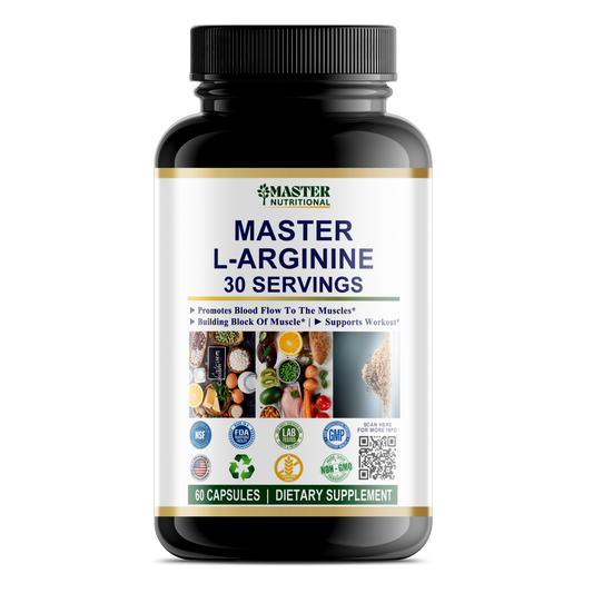 Master L-Arginine Capsules: The Ultimate Energy Enhancer for Your Workouts