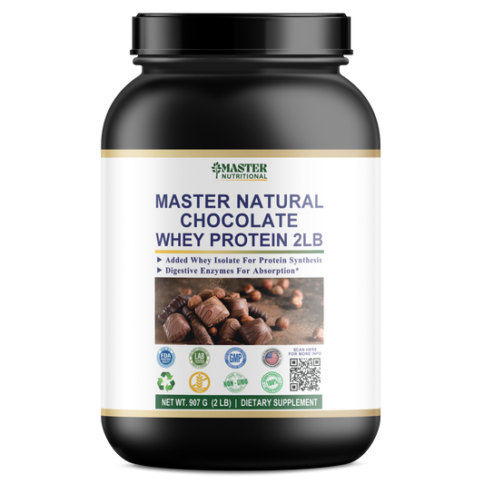 Master Chocolate Whey Protein 2LB: Dive into Fitness and Grow Muscles