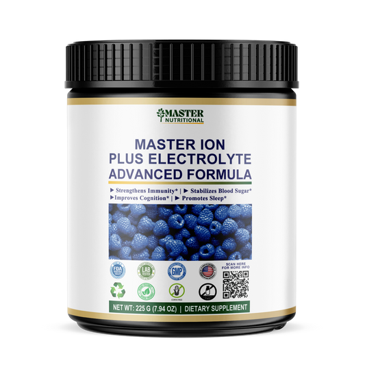Master ION Plus Electrolyte Advanced Formula for Healthy Real Hydration & Rapid Immune Boost