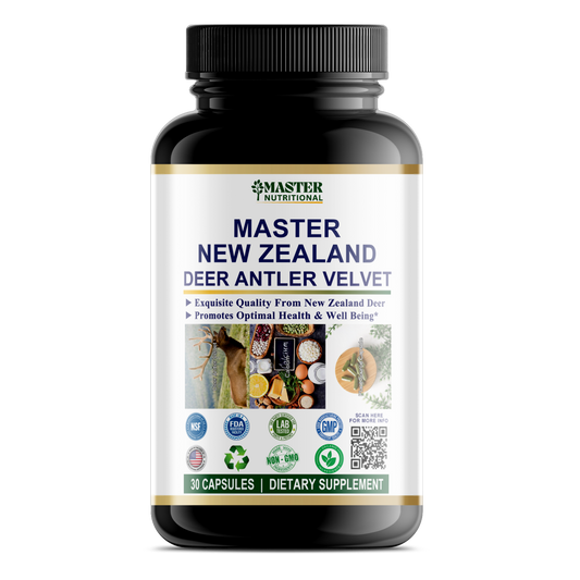 Master New Zealand Deer Antler Velvet for Joint Health, Immunity, and More