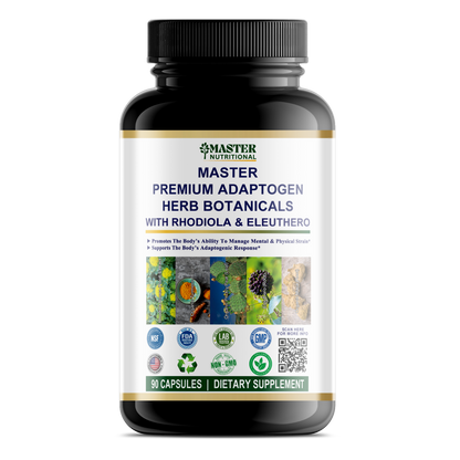 Master Premium Adaptogen Herb Botanicals for Unparalleled Stress Management Support