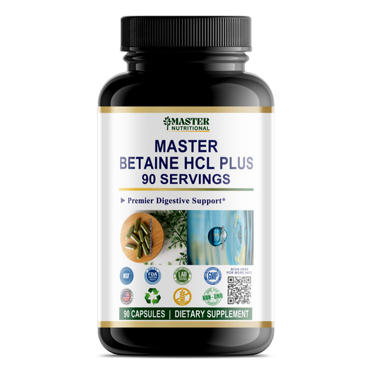 Master Betaine HCL Plus for a Superior Digestive Experience