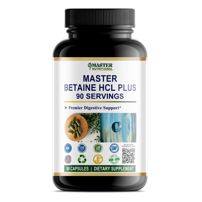 Master Betaine HCL Plus for a Superior Digestive Experience