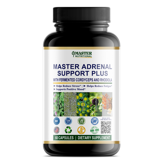 Master Adrenal Support Plus - The Key to Vibrant Health