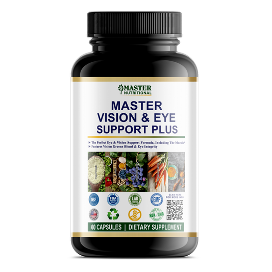 Master Vision & Eye Support Plus for a Clear Vision of a Healthier Tomorrow!
