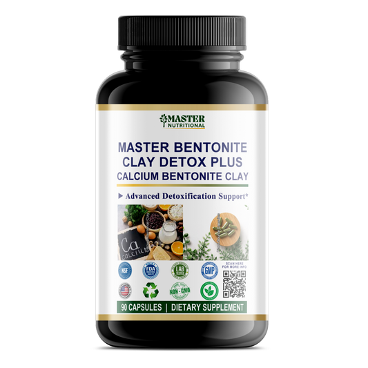 Master Bentonite Clay Detox Plus - Transform Your Body Cleanse Routine