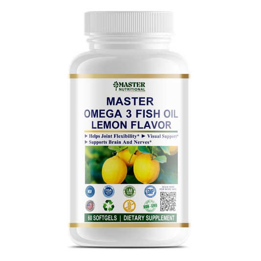 Master Omega 3 Fish Oil: Vital for Immune, Cardiovascular, and Blood Pressure Regulation