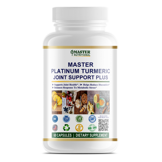 Master Platinum Turmeric Joint Support Plus – Natural Choice for a More Active and Comfortable Life!