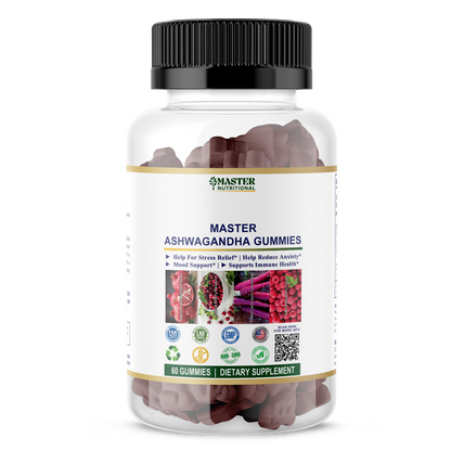 Master Ashwagandha Gummies: Elevate Your Mood, Support Your Immune, and Embrace a Healthier Life