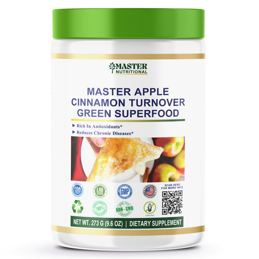 Master Apple Cinnamon Turnover Green Superfood: Experience a Myriad of Benefits