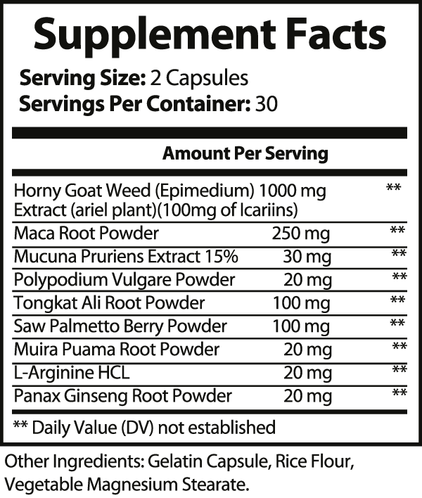 Master Horny Goat Weed Blend: A Must-Have Supplement for Boosting Libido and Mood