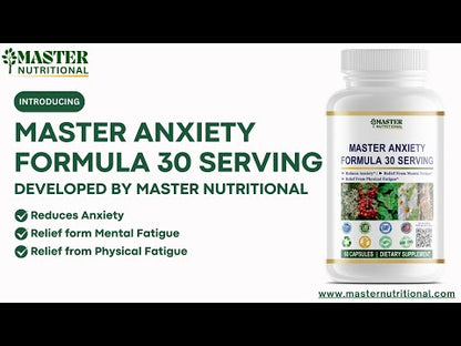Master Anxiety Formula – Your Key to Calmness and Wellness