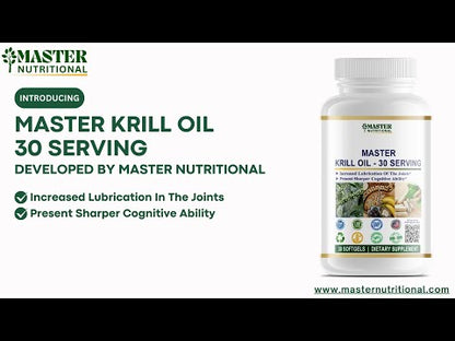 Master Krill Oil for Super Radiant Skin and Joint Support