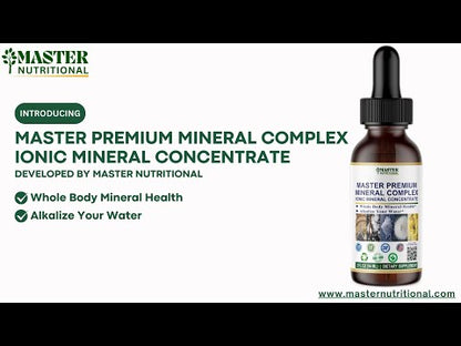 Master Premium Mineral Complex: The Bone, Nerve and Anxiety Solution