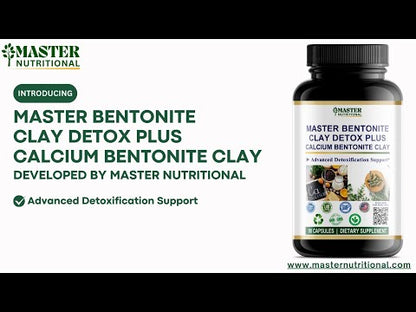 Master Bentonite Clay Detox Plus - Transform Your Body Cleanse Routine