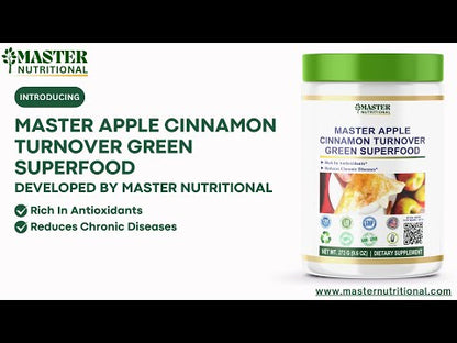 Master Apple Cinnamon Turnover Green Superfood: Experience a Myriad of Benefits