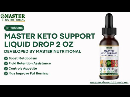 Master Keto Support Liquid Drop: Optimal Health in Every Drop