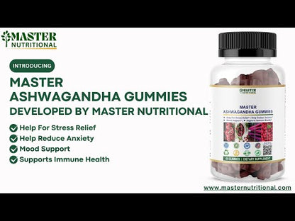Master Ashwagandha Gummies: Elevate Your Mood, Support Your Immune, and Embrace a Healthier Life