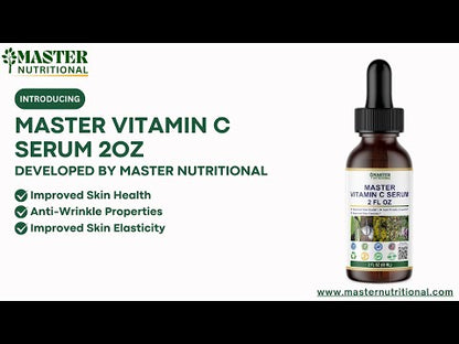 Master Vitamin C Serum 2oz - Experience the Power of Radiant Skin and Immune Boost