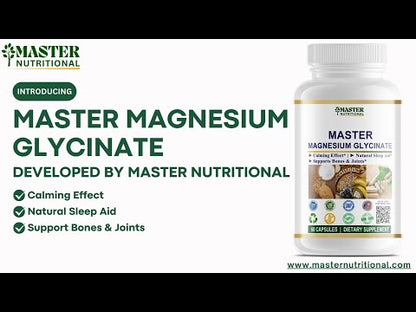 Master Magnesium Glycinate: Unparalleled Quality for Optimal Health