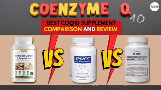 3 Best CoQ10 Supplements Review Master CoQ10, Superior Labs CoQ10, and Pure Encapsulations CoQ10