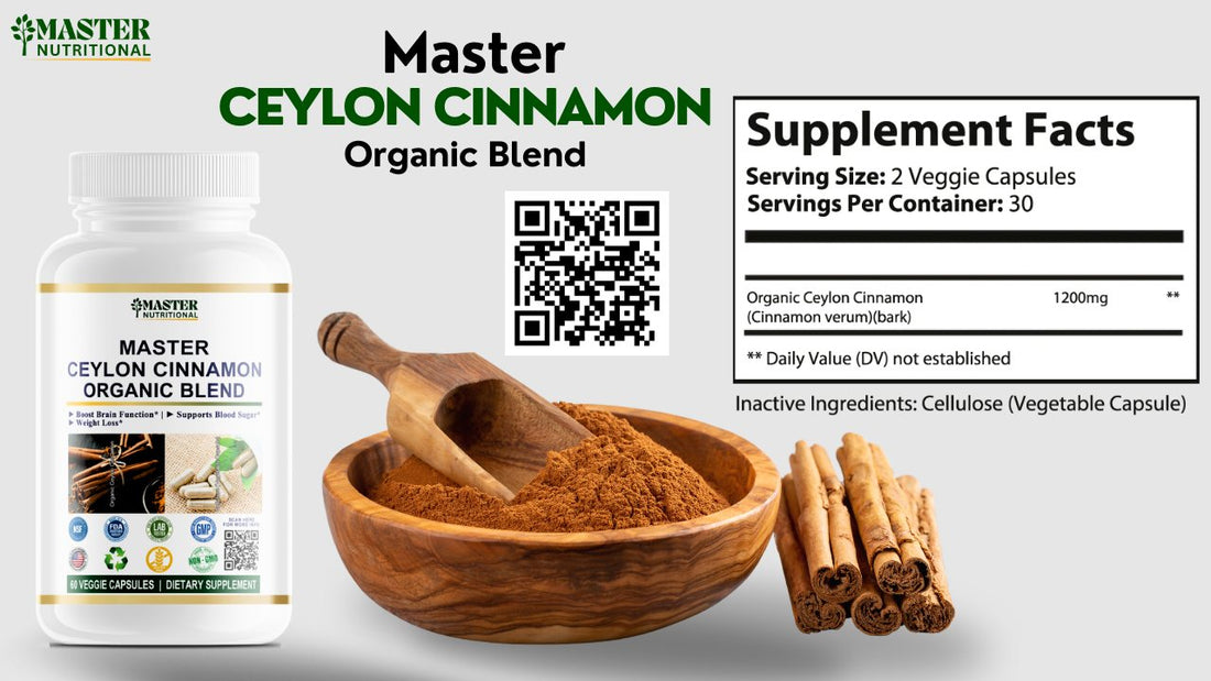 Mastering Cholesterol Support with Master Ceylon Cinnamon