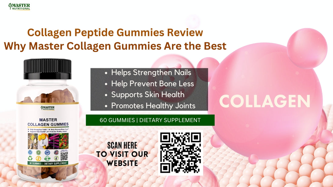 Collagen Peptide Gummies Review: Why Master Collagen Gummies Are the Best?