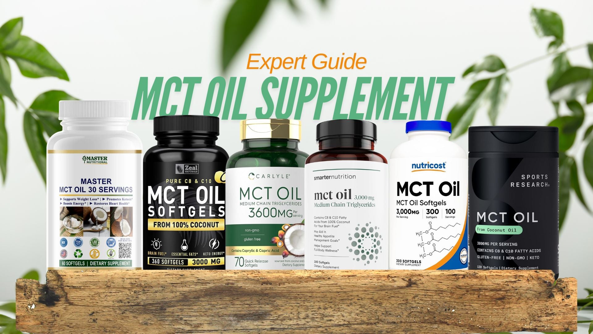 Mct Text How to Pick an MCT Oil Supplement: Expert Guide to Top Brands – Master ...