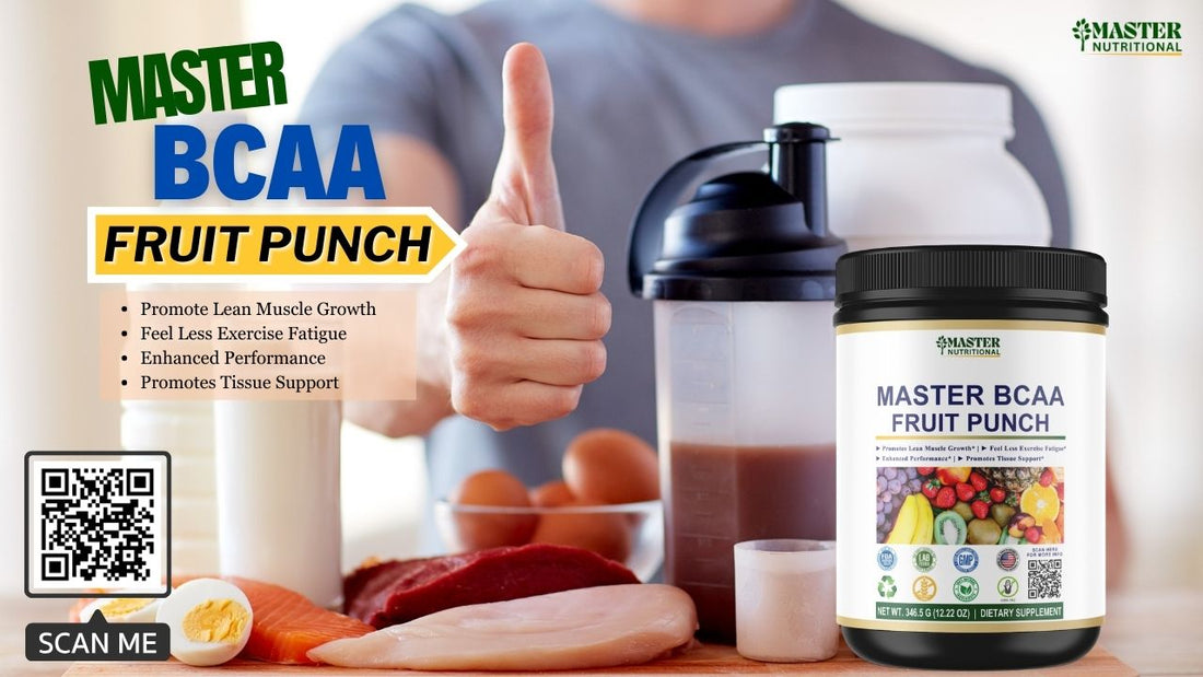 Your Daily Protein Boost Drink: Master BCAA Fruit Punch