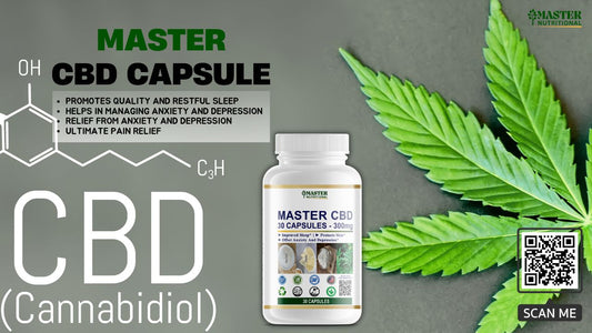 Top CBD Supplement for Relief in 2024: Master CBD Capsule 300mg