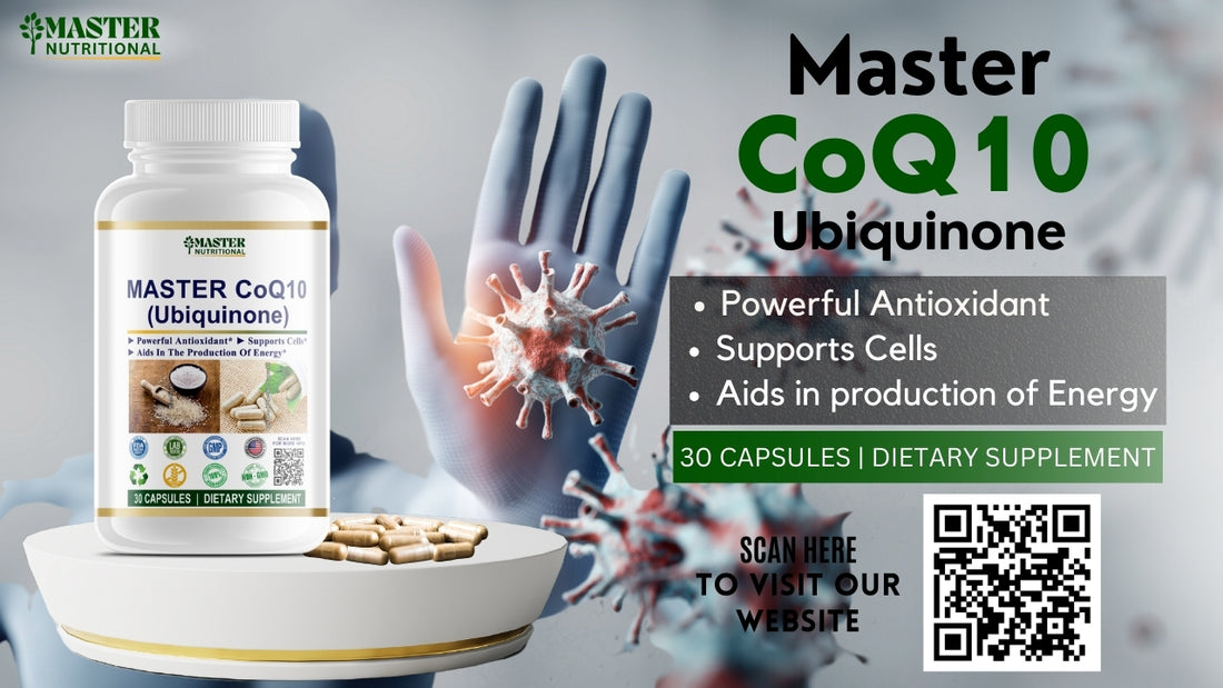 Master CoQ10 (Ubiquinone): Best for Immunity, Energy and Heart