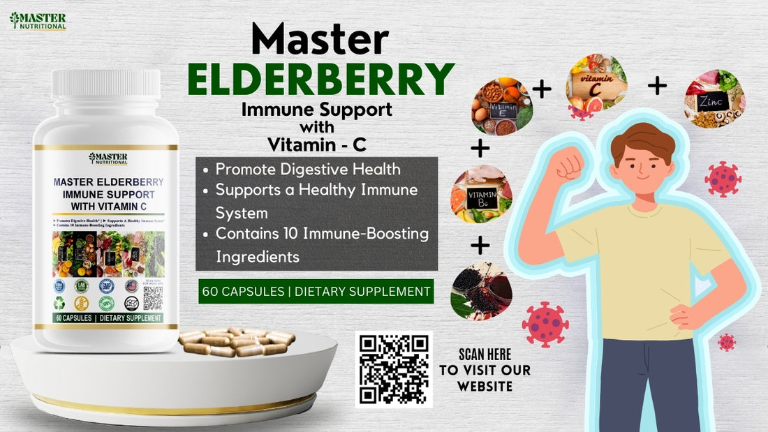 Master Elderberry Immune Support with Vitamin C: The Key to a Stronger Immune System