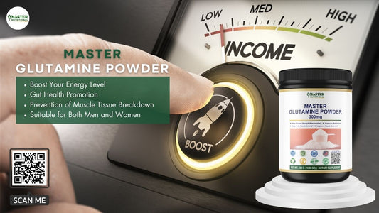 Fulfill Your Fitness Goals & Boost Immunity with Master Glutamine Powder