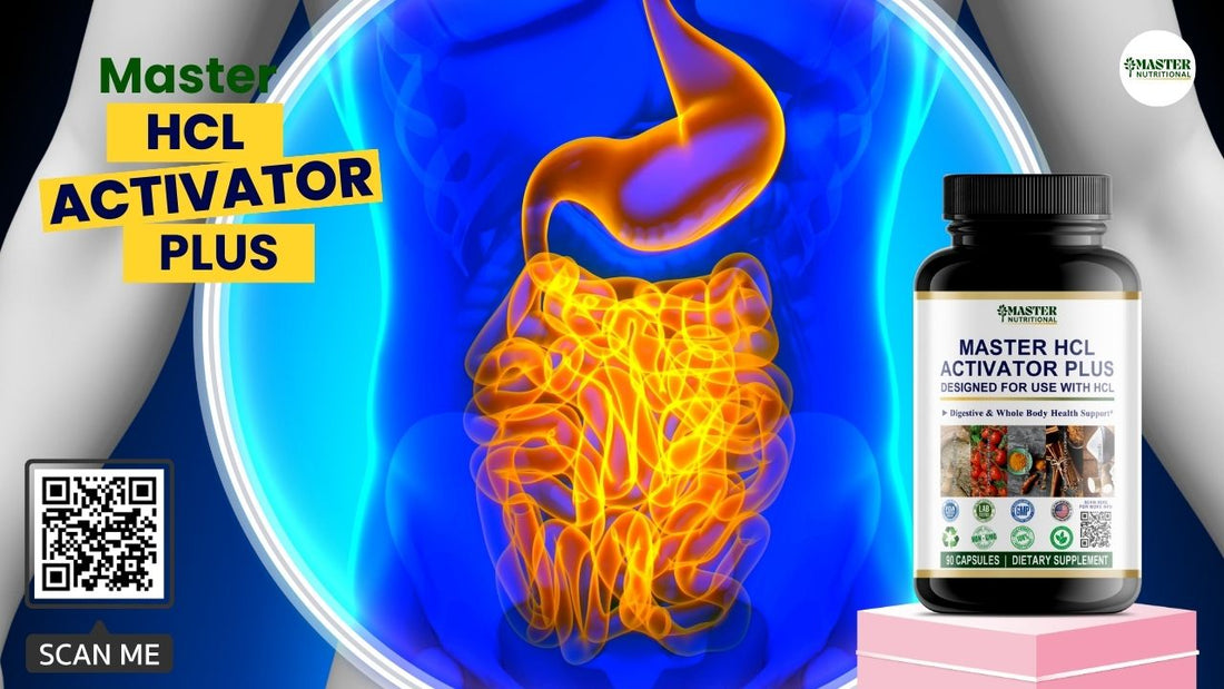 Advance Solution of Digestive Problems: Master HCL Activator Plus