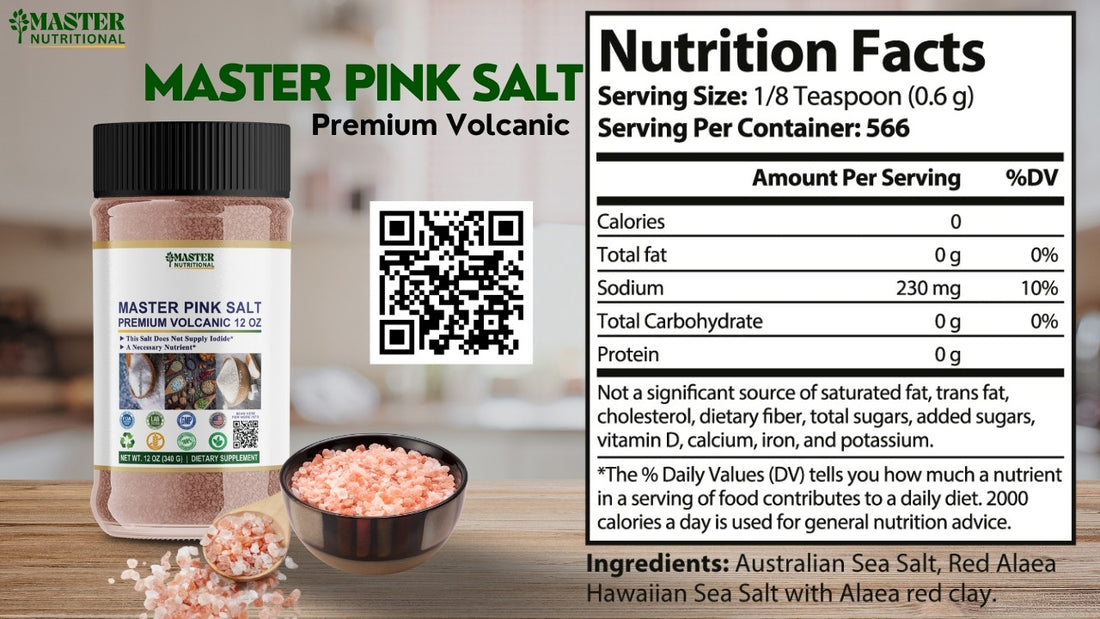 Embrace Health in a Turbulent World with Master Pink Salt Premium Volcanic