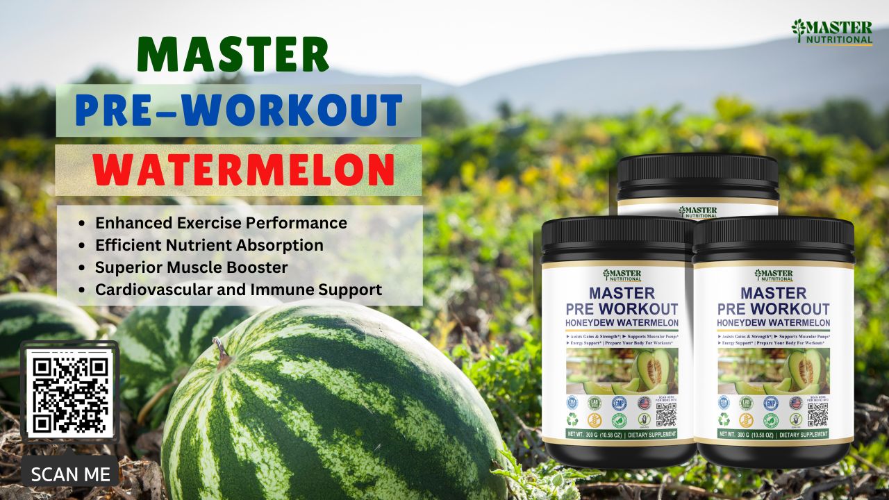 Master Pre-Workout Watermelon: Best Supplement for Muscle Boost and Re ...