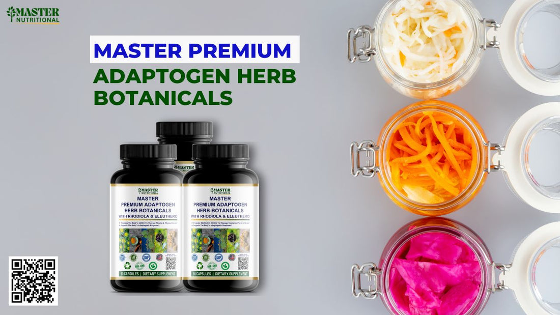 Beat Stress & Boost Energy Naturally with Master Adaptogen Herbs