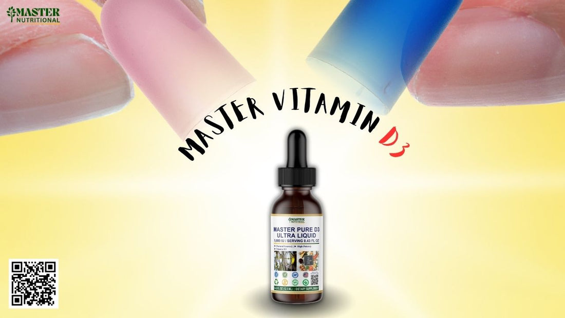 Magic of Master Liquid Vitamin D3: Gorgeous Skin and Sturdy Bones with Every Drop