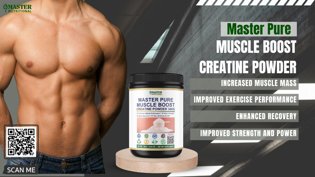 Master Pure Muscle Boost Creatine Powder: Gain & Recover Muscle Like a Champ